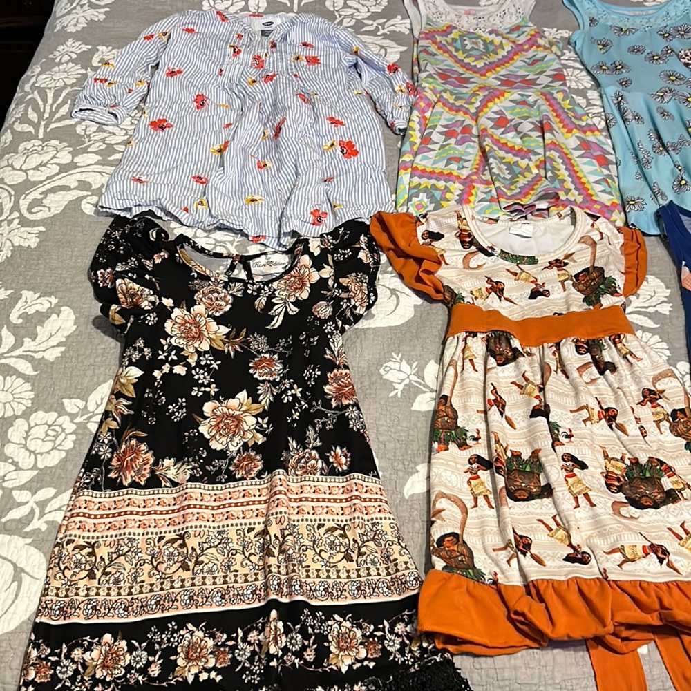 9 girls dresses! Size 4/5 or 5